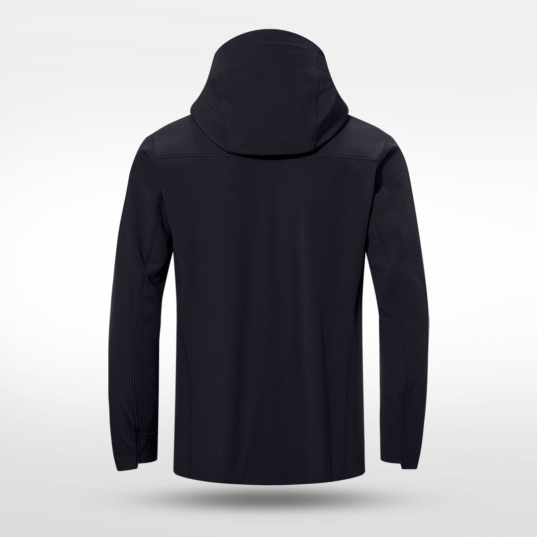 Cikers Sports 外厂采购 Custom Unisex Winter Custom-Composite fleece softshell jacket