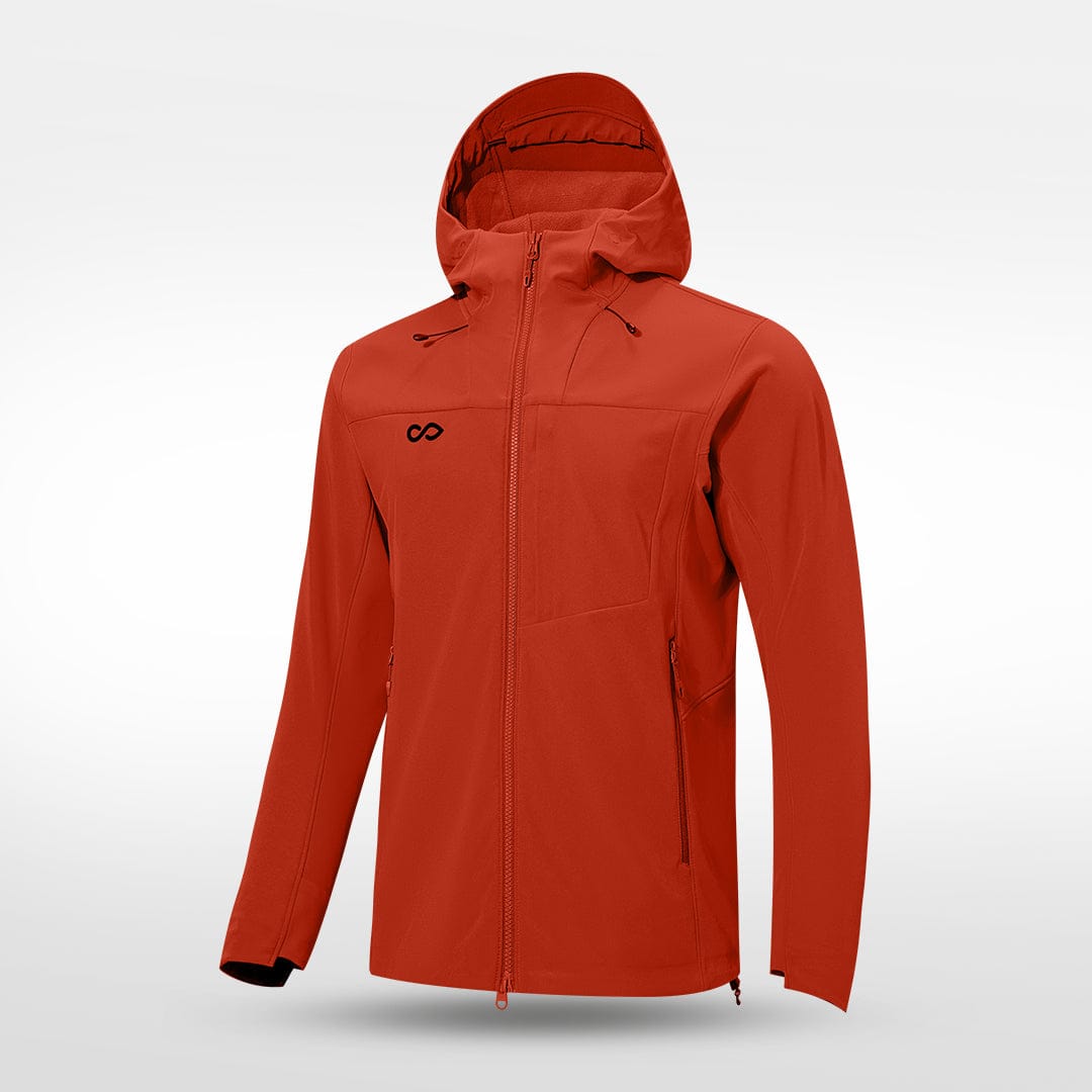 Cikers Sports 外厂采购 Custom Unisex Winter Custom-Composite fleece softshell jacket