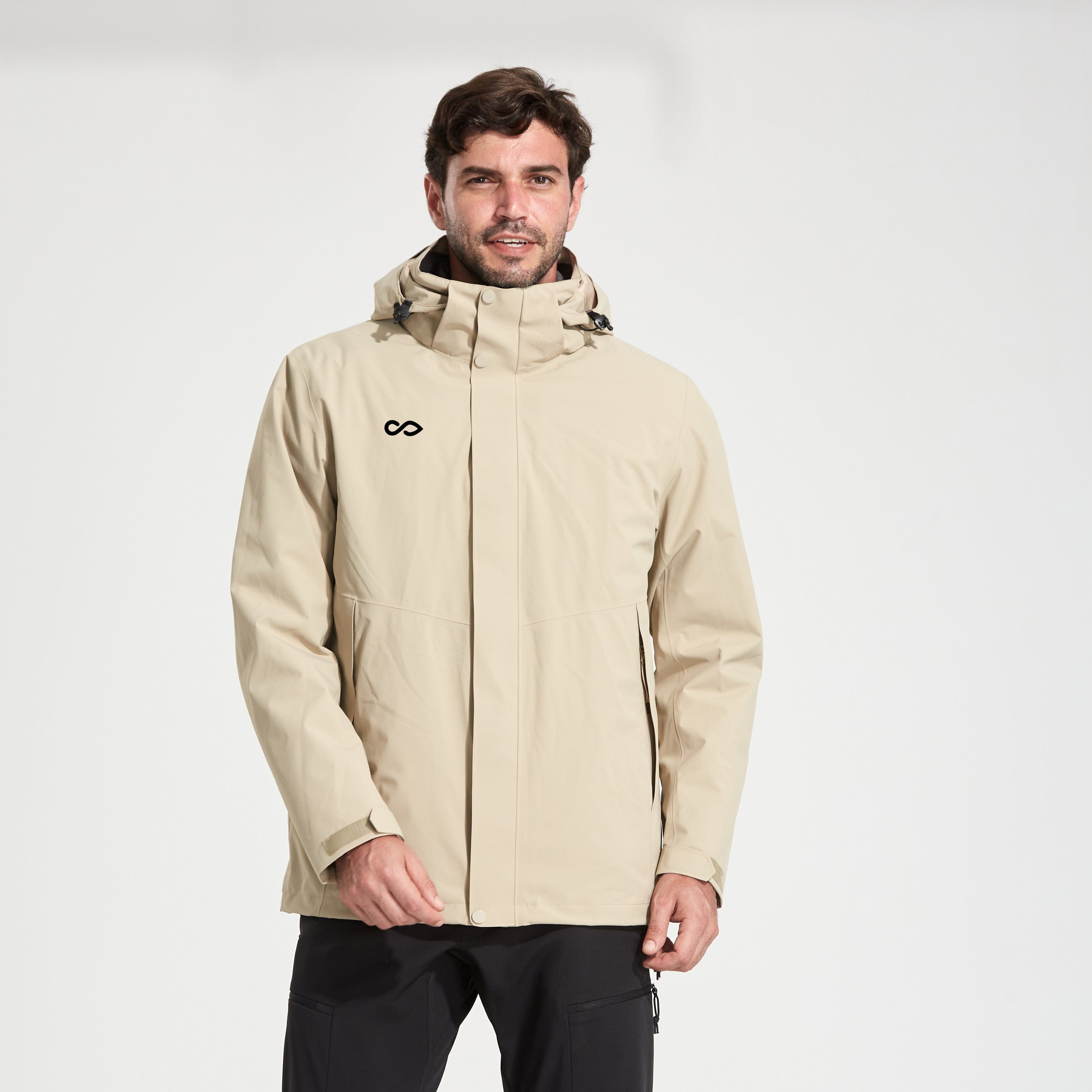 Cikers Sports 外厂采购 Custom Winter Outdoor Jacket 3-in-1 Removable Waterproof-QH1819