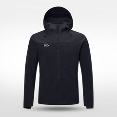 Cikers Sports 外厂采购 Dark blue / M Custom Unisex Winter Custom-Composite fleece softshell jacket