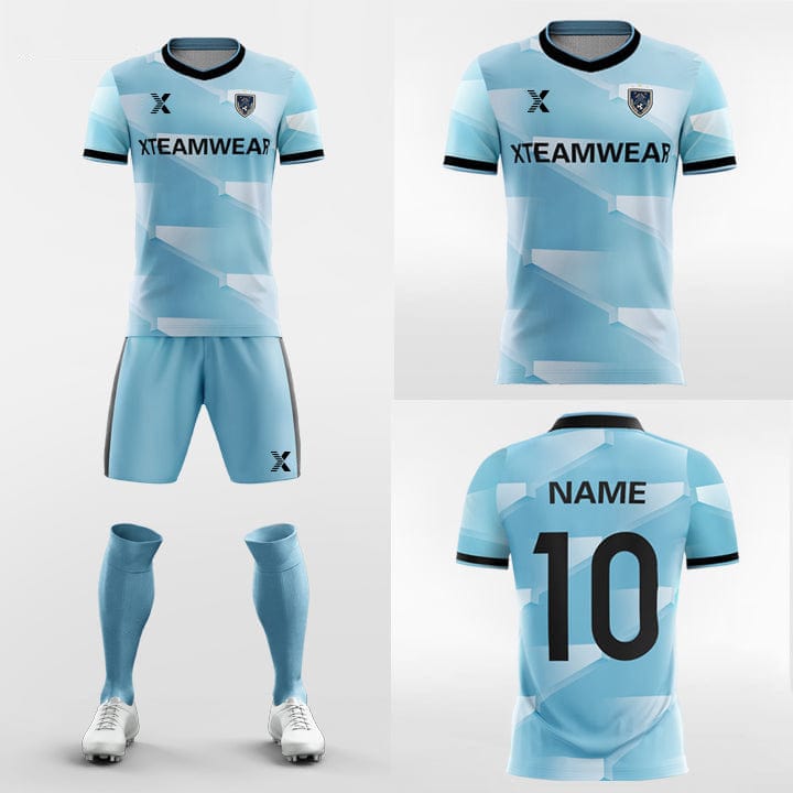 Cikers Sports 非黑五 Geo Print - Custom 3D Design Soccer Kits Short Sleeve