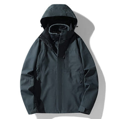 Cikers Sports 外厂采购 Gray / M Detachable Winter Waterproof Windproof Jacket-QH618