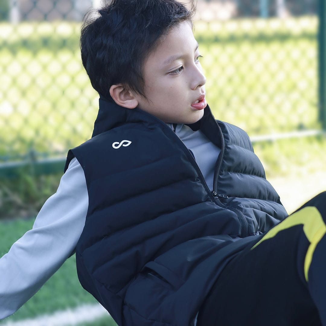 Cikers Sports 外厂采购 Kid's Winter Sleeveless Jacket  ai2 DF9019