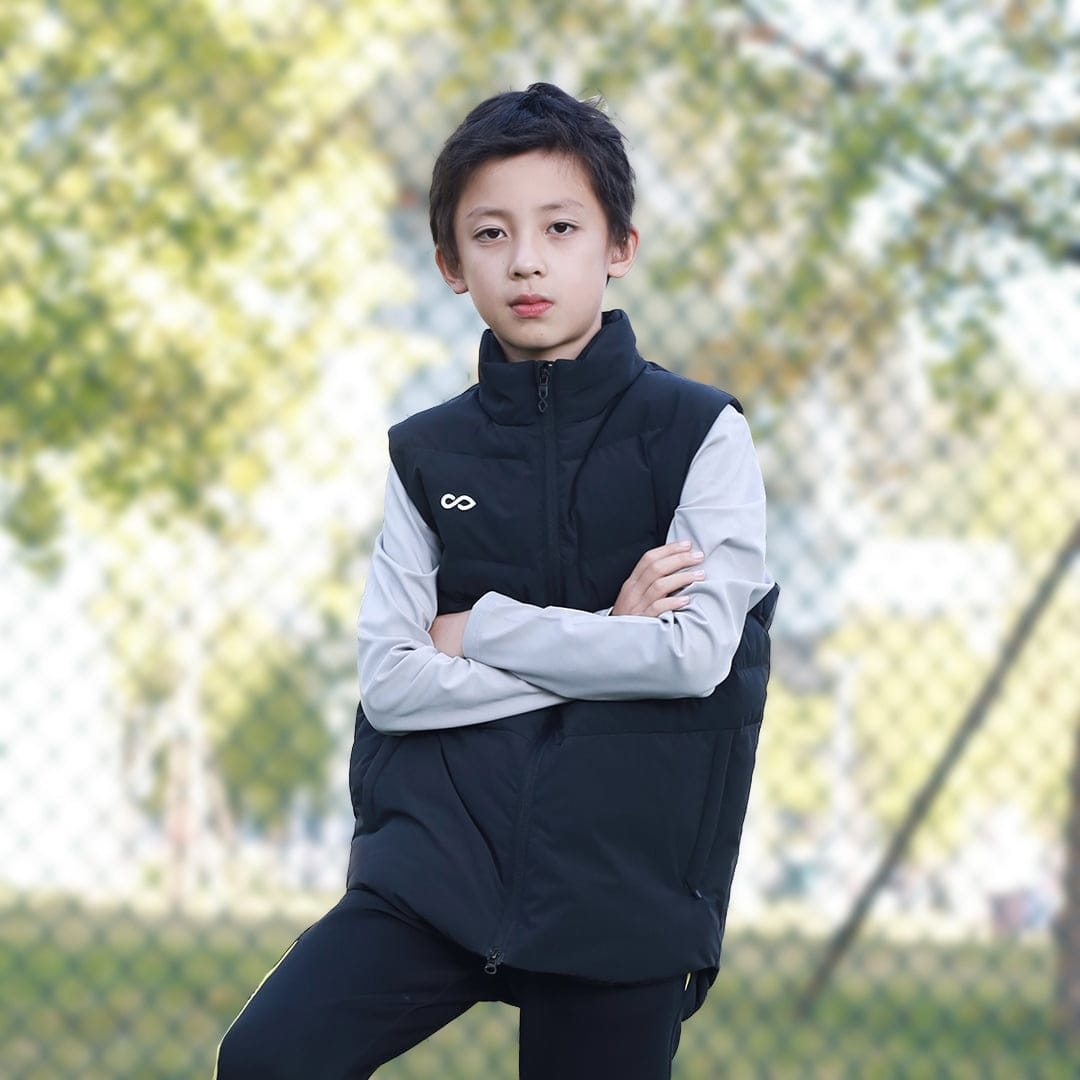 Cikers Sports 外厂采购 Kid's Winter Sleeveless Jacket  ai2 DF9019