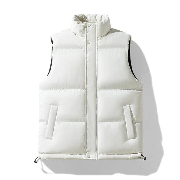 Cikers Sports 外厂采购 Plus Size Unisex  Stand Collar Thick Winter Cotton Vest-BYF998