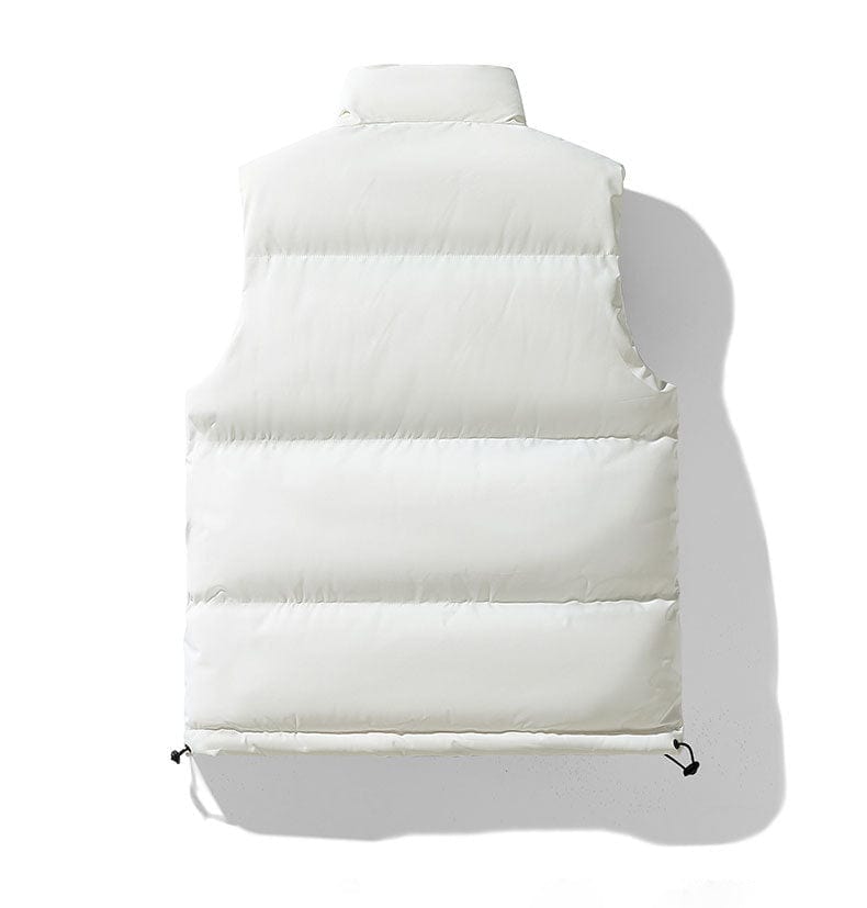 Cikers Sports 外厂采购 Plus Size Unisex  Stand Collar Thick Winter Cotton Vest-BYF998