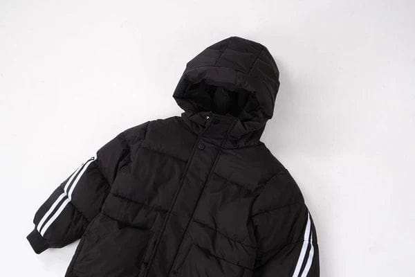 Cikers Sports 外厂采购 Rainbow kids Mid-length Winter Warm Cotton Jacket-QYMC