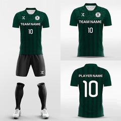 Cikers Sports 非黑五 Striped Panel - Custom Sublimation Soccer Kits Short Sleeve