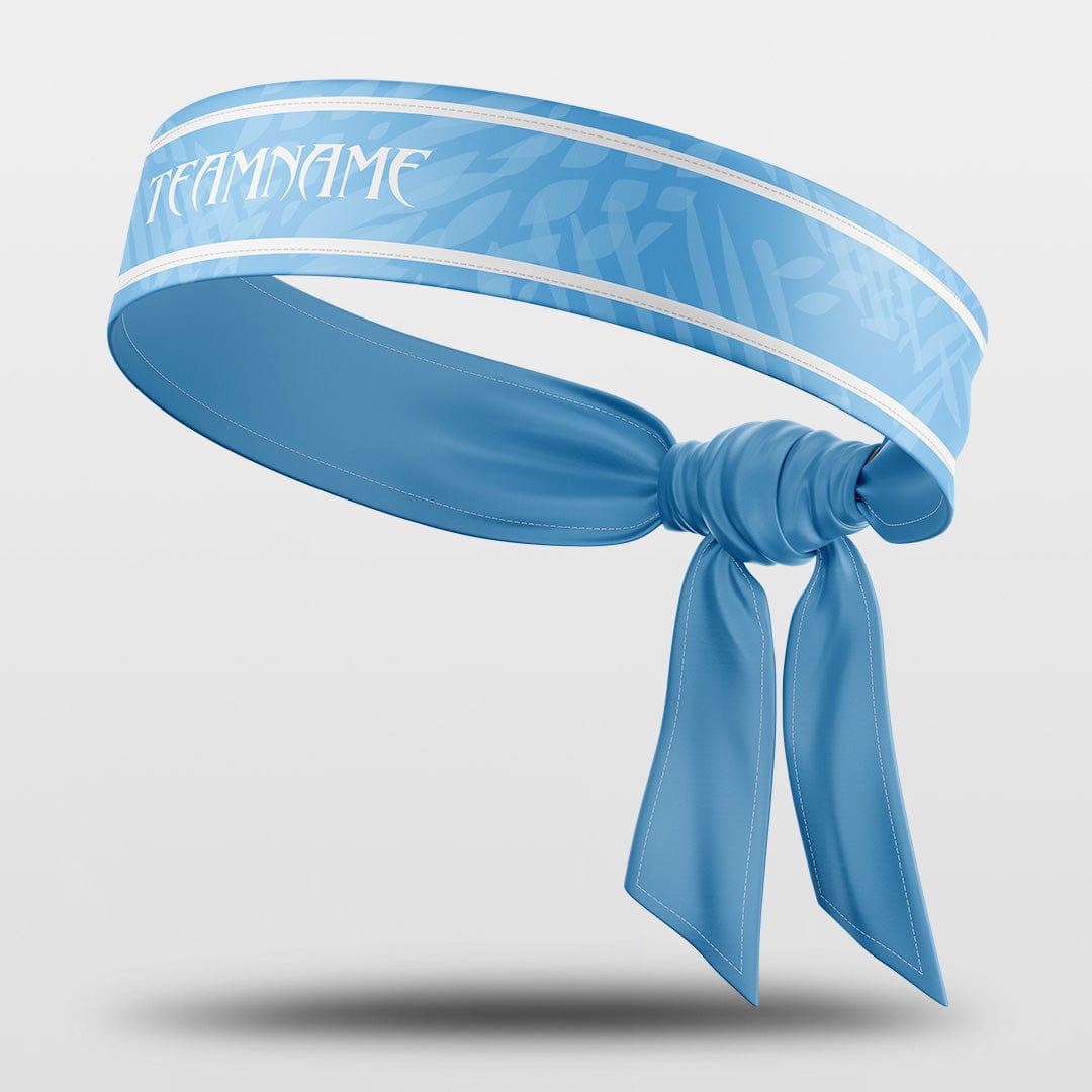 Cikers Sports Accessories Blue / Free Light - Customized Sports Headband Sweat-Wicking Tie
