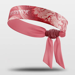 Cikers Sports Accessories Pink / Free Dragon Hunt - Customized Sports Headband Sweat-Wicking Tie