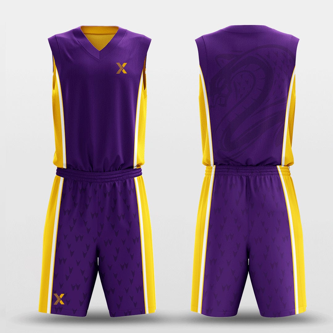 Cikers Sports Anaconda - Customized Reversible Sublimated Basketball Set