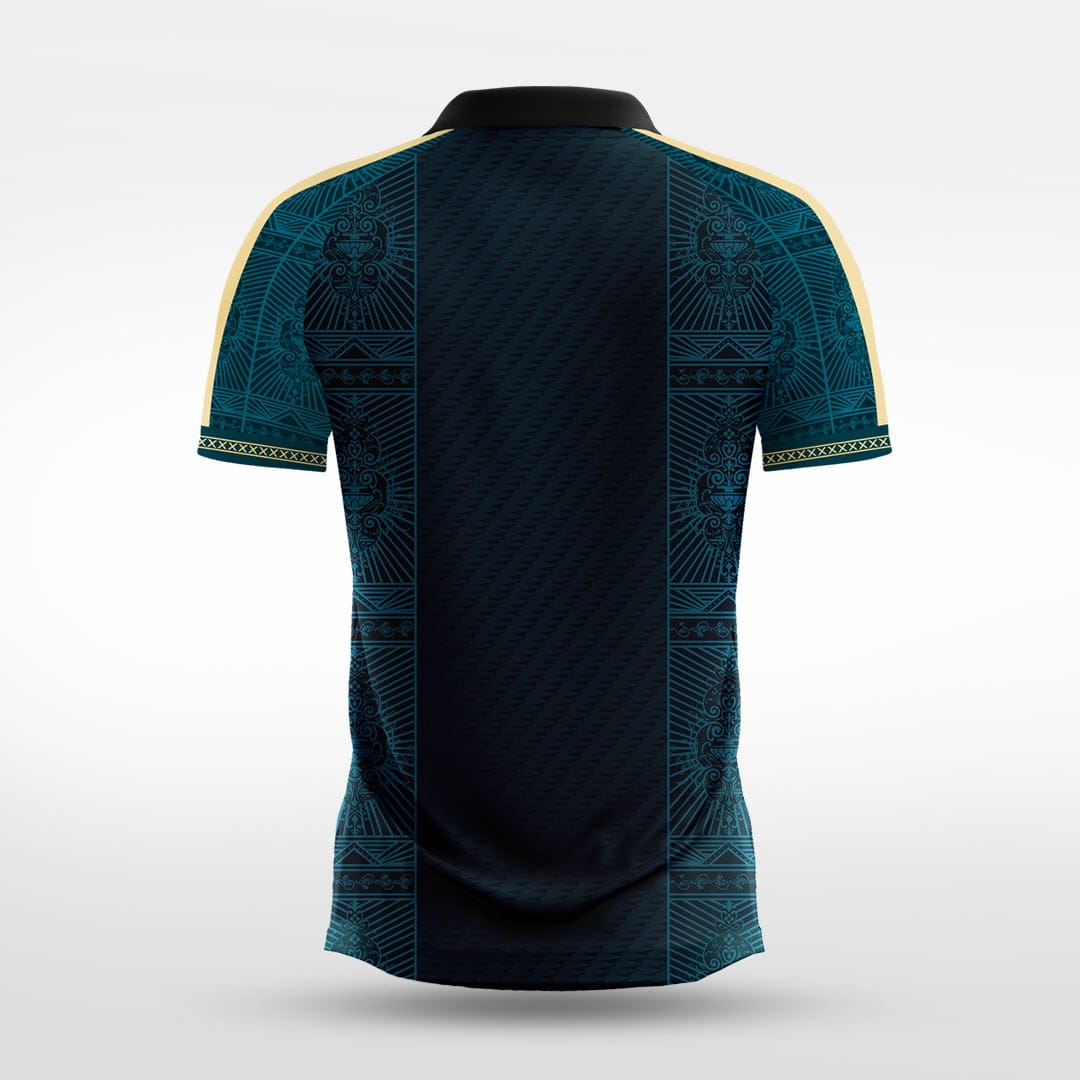 Cikers Sports Azure Shadow - Custom Soccer Jersey for Men Sublimation - WS201GYVO3