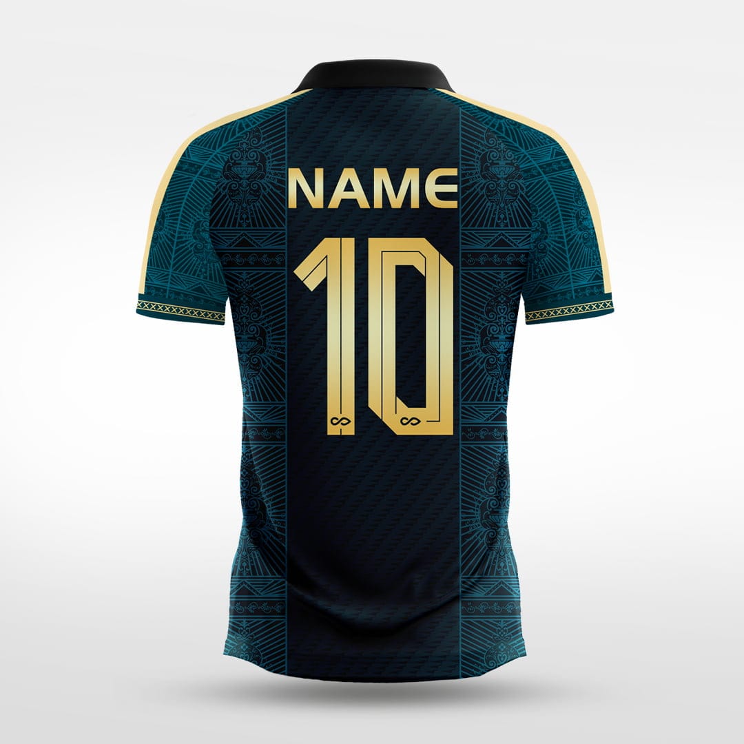 Cikers Sports Azure Shadow - Custom Soccer Jersey for Men Sublimation - WS201GYVO3