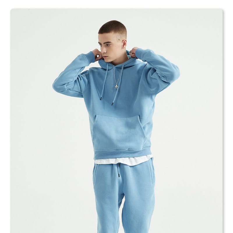 Cikers Sports Basics Blue / S Unisex 345GSM Heavyweight Hoodies BE-2622