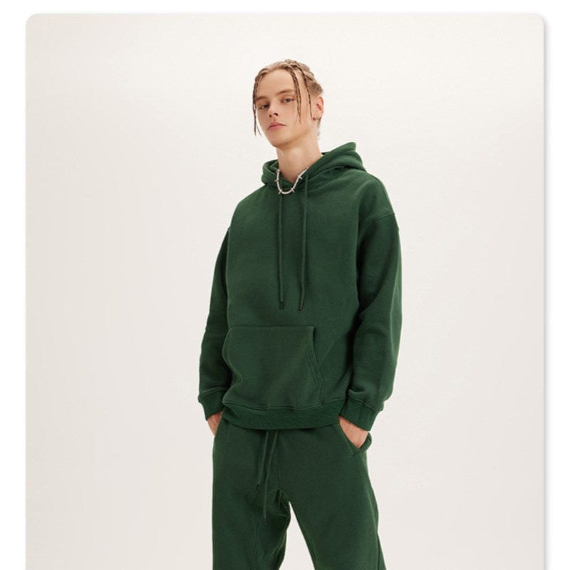 Cikers Sports Basics Green / S Unisex 345GSM Heavyweight Hoodies BE-2622