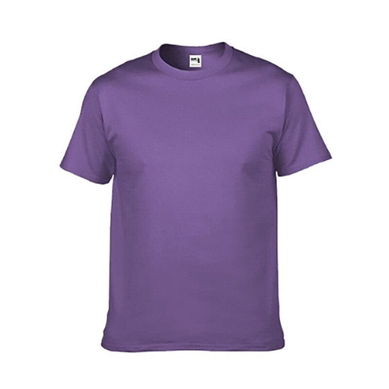 Cikers Sports Basics Purple / XS Unisex 205GSM Heavyweight Cotton T-Shirt HA00 UP to 3XL