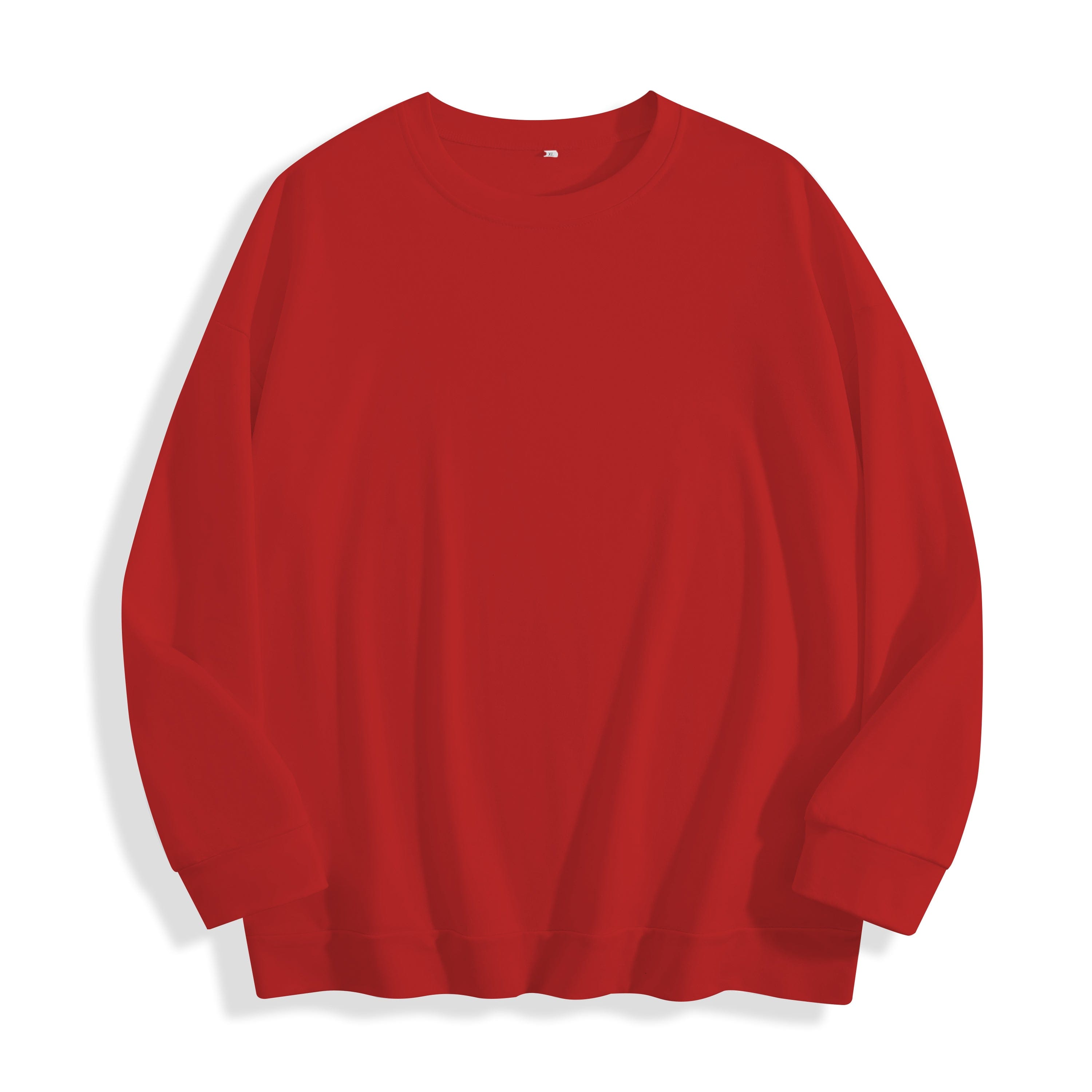 Cikers Sports Basics red / S Custom Crewneck Sweatshirts for Teams Pure cotton sublimation customization