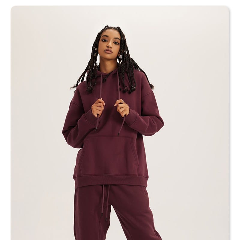 Cikers Sports Basics Red / S Unisex 345GSM Heavyweight Hoodies BE-2622