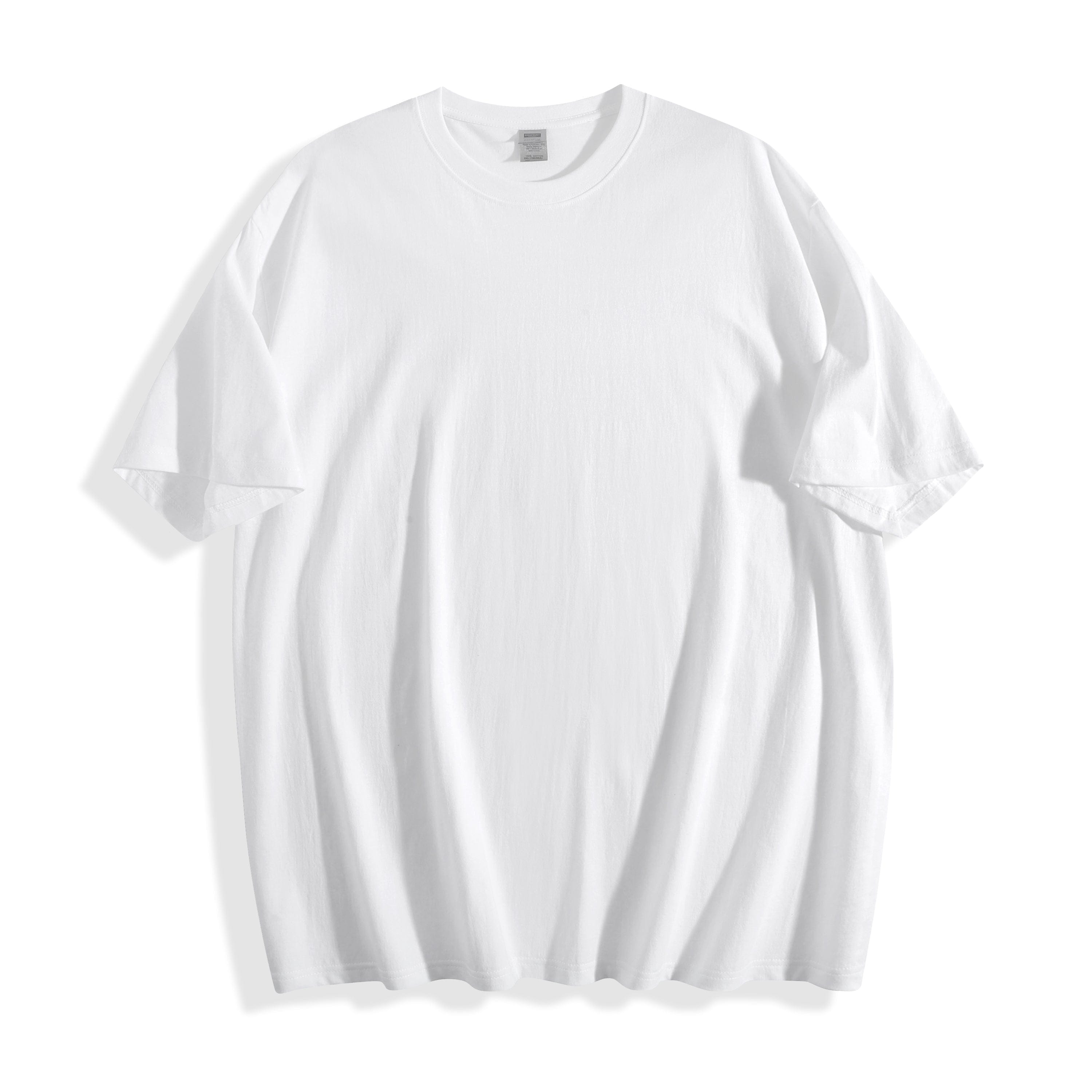 Cikers Sports Basics white / S Custom Cotton T-Shirt – 180g Pure Cotton Tee for Teams, Events & Logo Printing