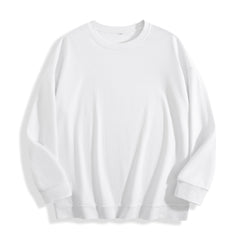 Cikers Sports Basics white / S Custom Crewneck Sweatshirts for Teams Pure cotton sublimation customization