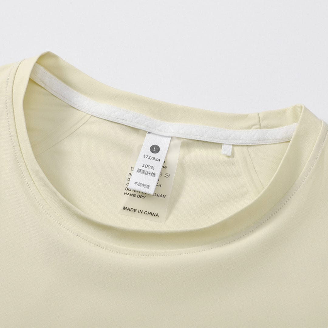 Cikers Sports Basics Xteamwear Boundless Series Quick-Dry T-shirt - Seamless Hem, Breathable, Stretchy, Multi-Color