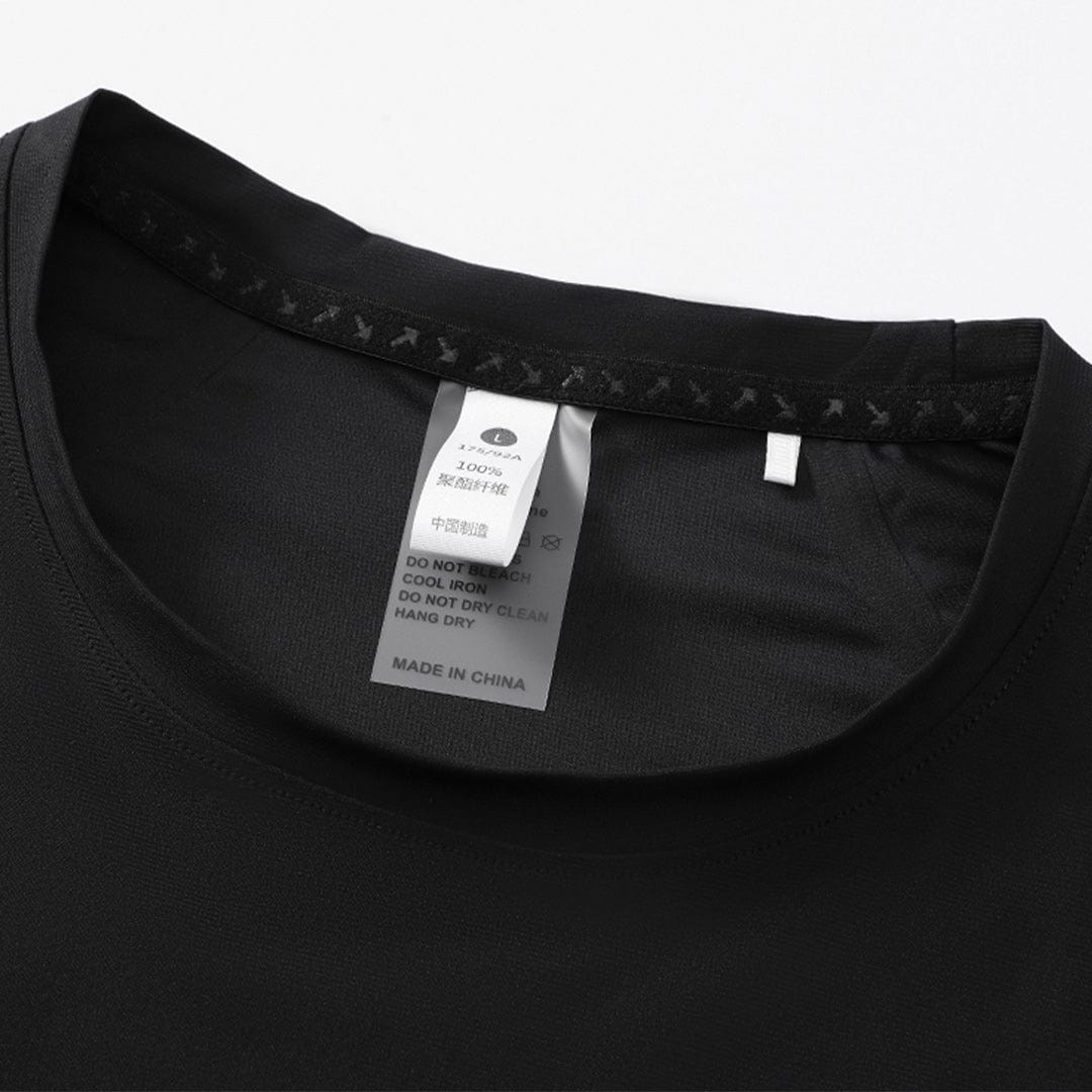 Cikers Sports Basics Xteamwear Boundless Series Quick-Dry T-shirt - Seamless Hem, Breathable, Stretchy, Multi-Color