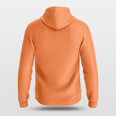 Cikers Sports Basketball Hoodies Tigroid - Customized Long Sleeve Hoodie Pullover Orange