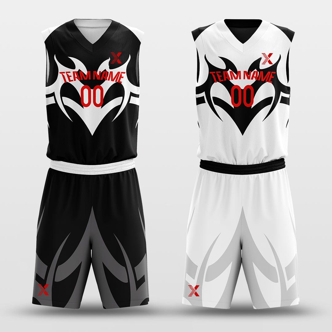 Cikers Sports Basketball Jersey Baron - Customized Reversible Sublimated Basketball Set
