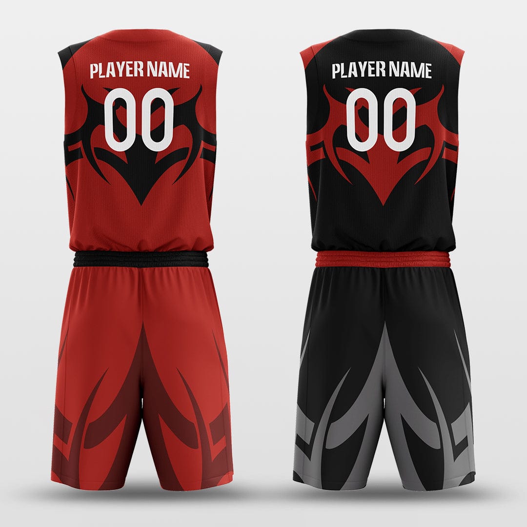 Cikers Sports Basketball Jersey Baron - Customized Reversible Sublimated Basketball Set
