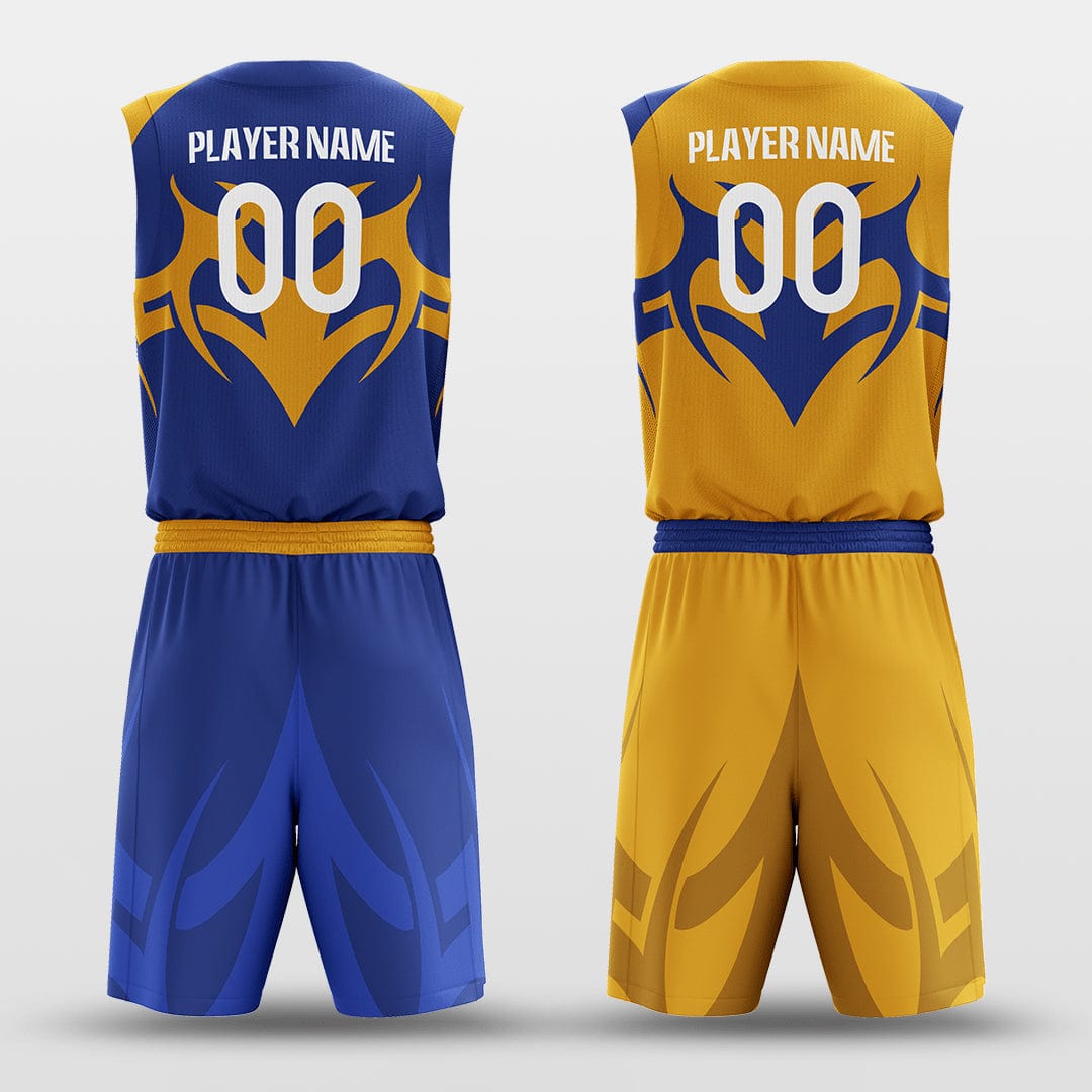 Cikers Sports Basketball Jersey Baron - Customized Reversible Sublimated Basketball Set