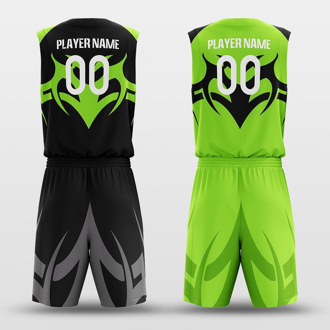 Cikers Sports Basketball Jersey Baron - Customized Reversible Sublimated Basketball Set