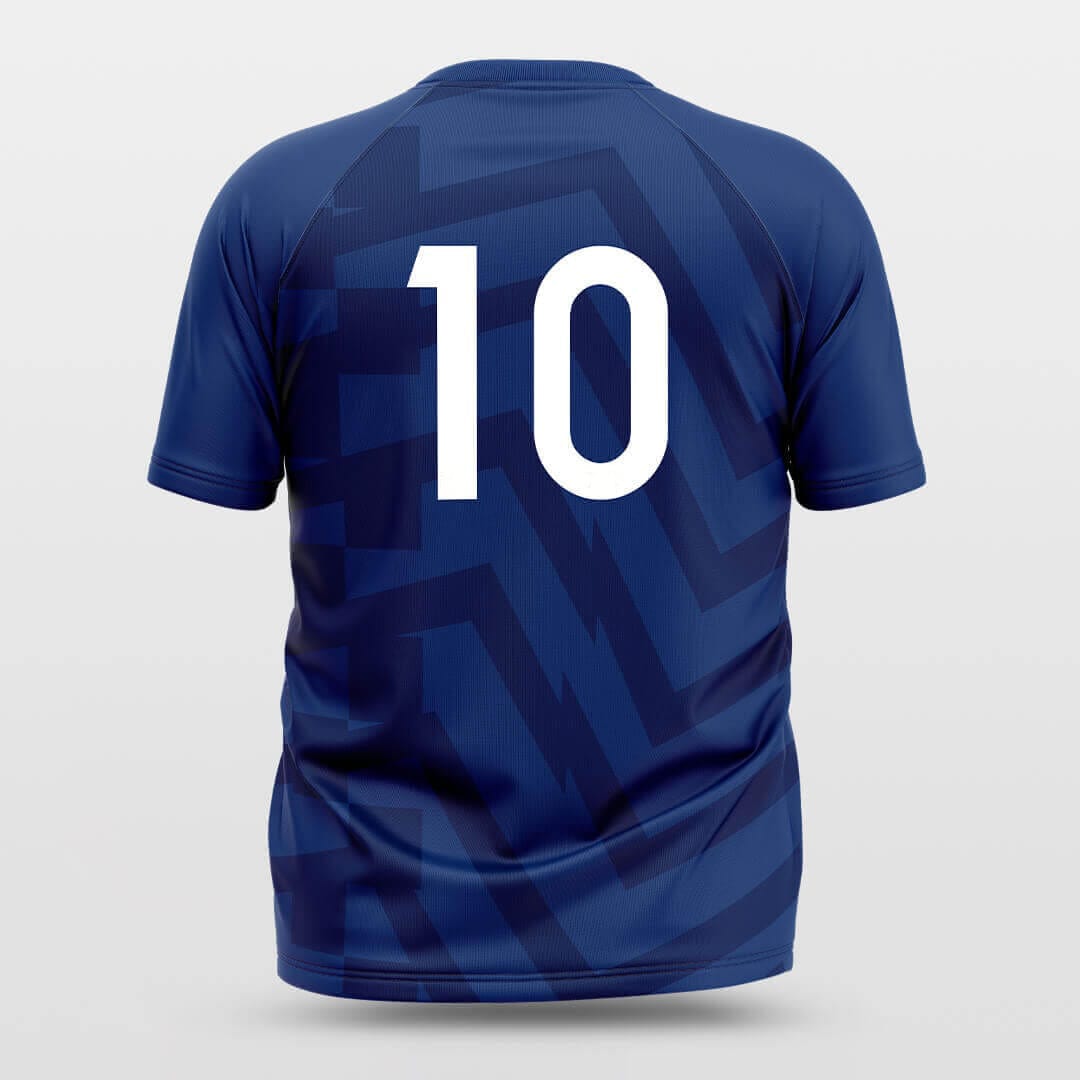 Cikers Sports Basketball Jersey Blueberry - Customized Baggy Shoulder Short Sleeve Jersey