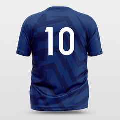 Cikers Sports Basketball Jersey Blueberry - Customized Baggy Shoulder Short Sleeve Jersey