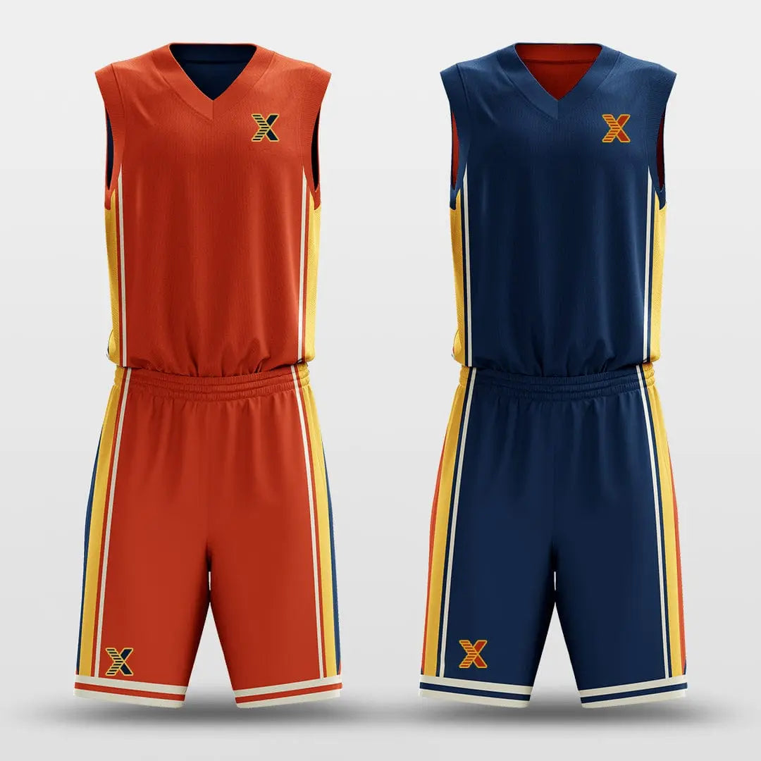 Cikers Sports Basketball Jersey CLASSIC13 - Customized Reversible Sublimated Basketball Set