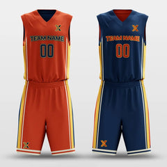 Cikers Sports Basketball Jersey CLASSIC13 - Customized Reversible Sublimated Basketball Set