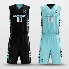 Cikers Sports Basketball Jersey CLASSIC26 - Customized Reversible Sublimated Basketball Set