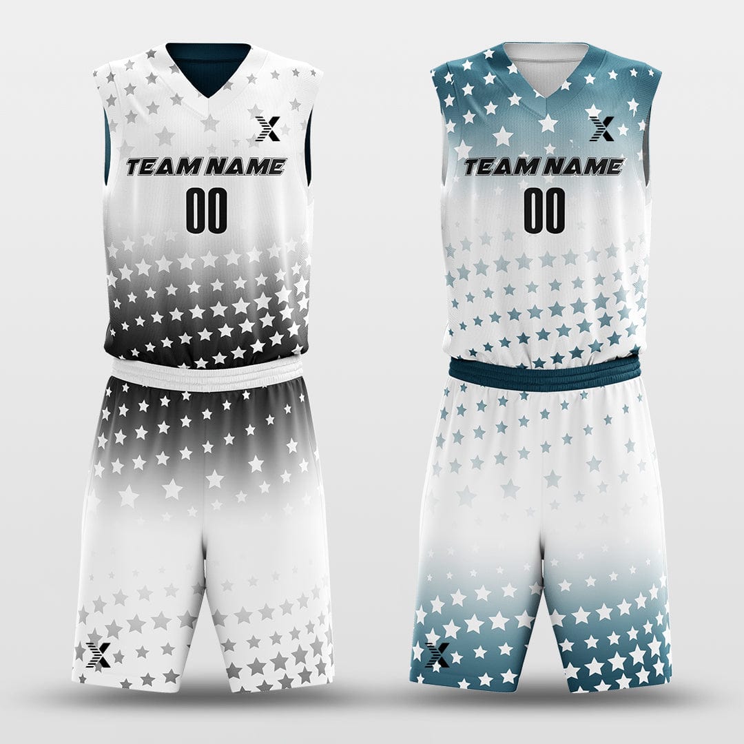 Cikers Sports Basketball Jersey Classic45 - Customized Reversible Sublimated Basketball Set