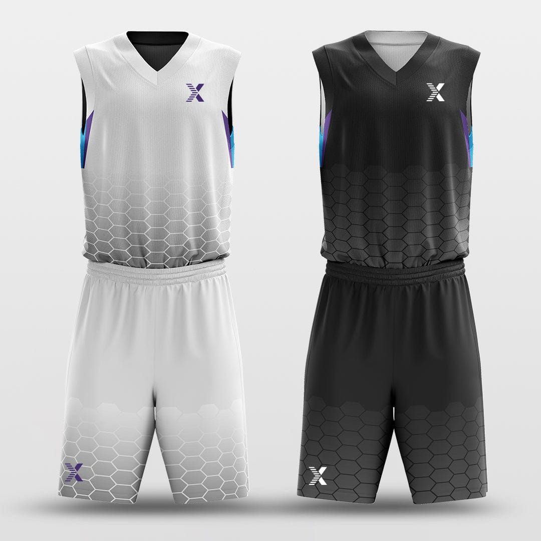 Cikers Sports Basketball Jersey Comb - Customized Reversible Sublimated Basketball Set