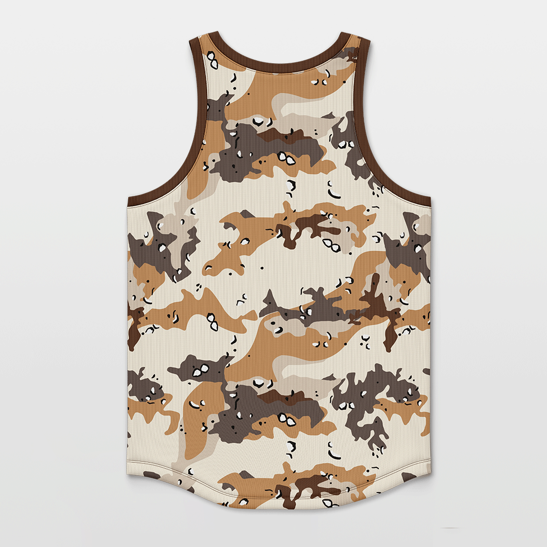 Cikers Sports Basketball Jersey Desert - Customized Basketball Jersey Top