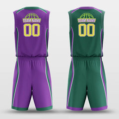 Cikers Sports Basketball Jersey Dream - Customized Reversible Sublimated Basketball Set