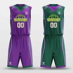 Cikers Sports Basketball Jersey Dream - Customized Reversible Sublimated Basketball Set