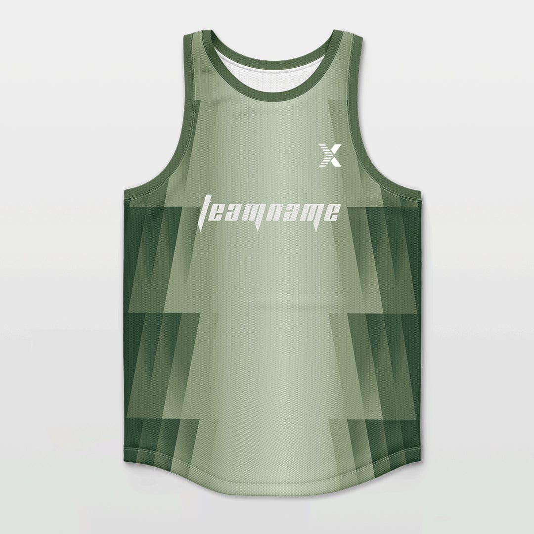 Cikers Sports Basketball Jersey Green / S Customized Basketball Jersey Top