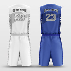Cikers Sports Basketball Jersey Milky Way - Customized Reversible Sublimated Basketball Set
