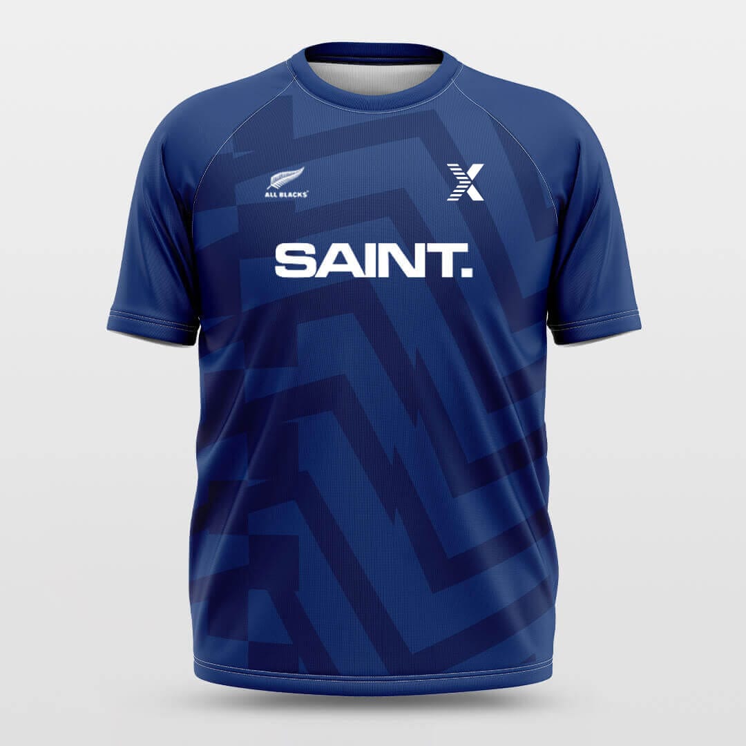 Cikers Sports Basketball Jersey Navy Blue / S Blueberry - Customized Baggy Shoulder Short Sleeve Jersey