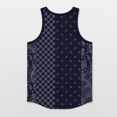 Cikers Sports Basketball Jersey Paisley - Customized Basketball Jersey Top