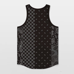 Cikers Sports Basketball Jersey Paisley - Customized Basketball Jersey Top