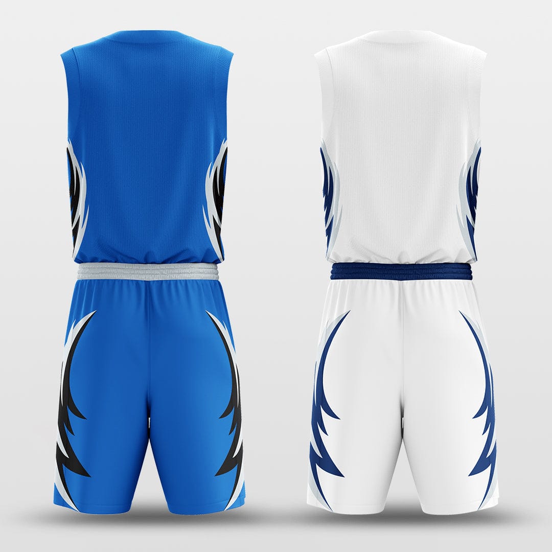 Cikers Sports Basketball Jersey Ranger - Customized Reversible Sublimated Basketball Set
