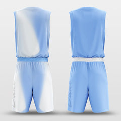 Cikers Sports Basketball Jersey Sky - Customized Reversible Sublimated Basketball Set