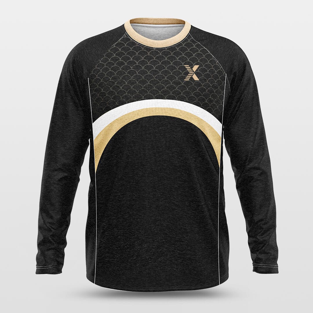 Cikers Sports Basketball Shirts Ryoma spirit - Customized Baggy Long Sleeve Shooting Jersey