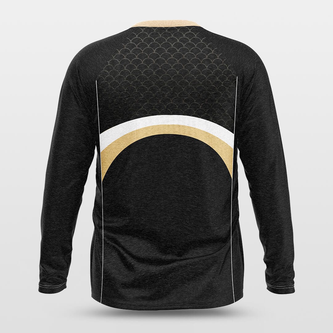 Cikers Sports Basketball Shirts Ryoma spirit - Customized Baggy Long Sleeve Shooting Jersey